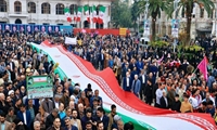 حضور پرشور شهروندان گرامی در راهپیمایی ۱۳ آبان روز ملی مبارزه با استکبار جهانی 